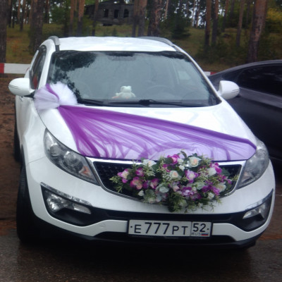 Авто Kia Sportage на свадьбу